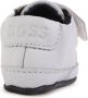BOSS Kidswear logo-lettering leather slippers Grey - Thumbnail 3