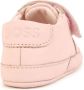 BOSS Kidswear logo-lettering leather slippers Pink - Thumbnail 2