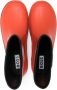 BOSS Kidswear logo-patch slip-on wellies Orange - Thumbnail 3