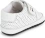 BOSS Kidswear logo-print calf-leather slippers White - Thumbnail 3
