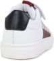 BOSS Kidswear logo-print colour-block leather sneakers White - Thumbnail 3