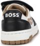 BOSS Kidswear logo-print colour-block panelled sneakers Black - Thumbnail 3