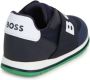 BOSS Kidswear logo-print colour-block panelled sneakers Blue - Thumbnail 3