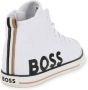 BOSS Kidswear logo-print high-top sneakers White - Thumbnail 3