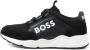 BOSS Kidswear logo-print lace-up sneakers Black - Thumbnail 5