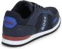 BOSS Kidswear logo-print lace-up sneakers Blue - Thumbnail 3