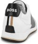 BOSS Kidswear logo-print lace-up sneakers White - Thumbnail 3
