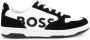 BOSS Kidswear logo-print leather sneakers Black - Thumbnail 2