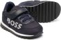 BOSS Kidswear logo-print low-top sneakers Blue - Thumbnail 2