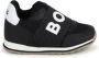 BOSS Kidswear logo-print panelled sneakers Black - Thumbnail 2