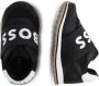 BOSS Kidswear logo-print panelled sneakers Black - Thumbnail 4