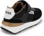 BOSS Kidswear logo-print panelled sneakers Black - Thumbnail 3