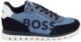 BOSS Kidswear logo-print panelled sneakers Blue - Thumbnail 2
