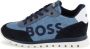 BOSS Kidswear logo-print panelled sneakers Blue - Thumbnail 4