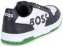 BOSS Kidswear logo-print panelled sneakers Blue - Thumbnail 3