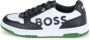 BOSS Kidswear logo-print panelled sneakers Blue - Thumbnail 4