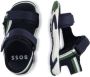 BOSS Kidswear logo-print sandals Blue - Thumbnail 4
