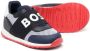 BOSS Kidswear logo-print strap-detail sneakers Blue - Thumbnail 2
