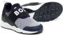 BOSS Kidswear logo-print strap sneakers Blue - Thumbnail 2