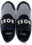 BOSS Kidswear logo-print strap sneakers Blue - Thumbnail 3