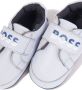 BOSS Kidswear logo-print touch-strap leather sneakers White - Thumbnail 2