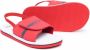 BOSS Kidswear logo-print touch-strap sandals Red - Thumbnail 2