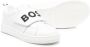 BOSS Kidswear logo-print touch-strap sneakers White - Thumbnail 2