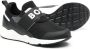 BOSS Kidswear logo-strap slip-on sneakers Black - Thumbnail 2