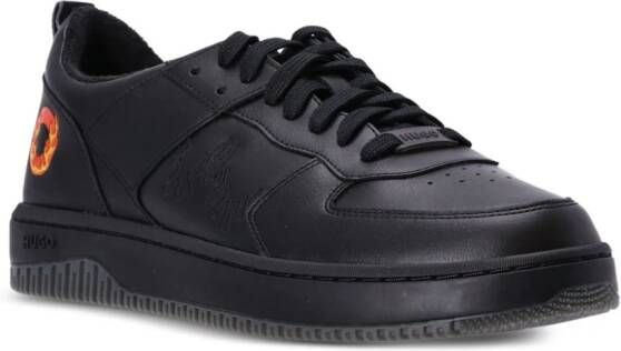 BOSS Kilian Tenn leather sneakers Black