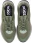BOSS knitted low-top sneakers Green - Thumbnail 4