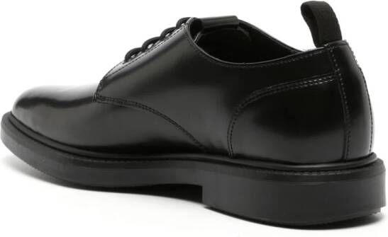 BOSS Larry leather derby shoes Black