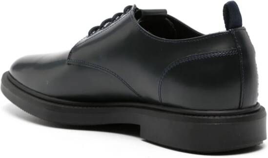 BOSS Larry leather derby shoes Blue