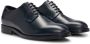 BOSS leather Derby shoes Blue - Thumbnail 2