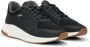 BOSS leather low-top sneakers Black - Thumbnail 2