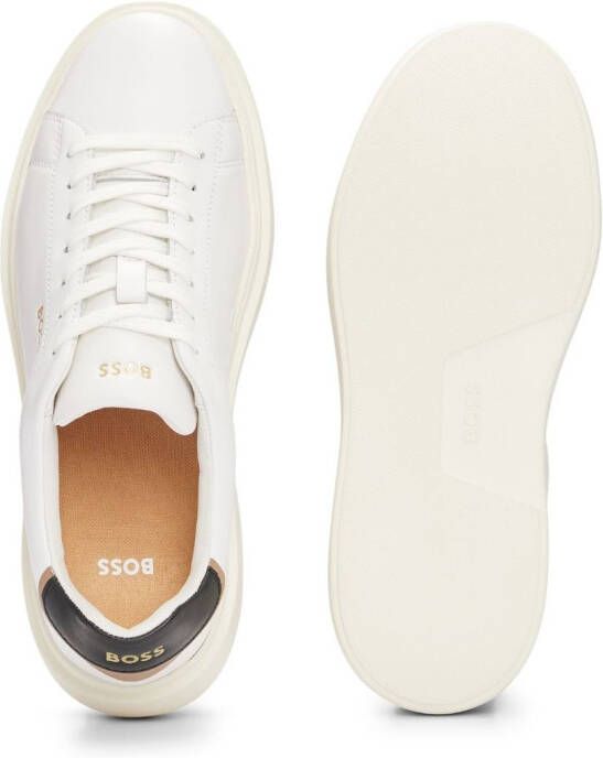 BOSS logo-de ed sneakers White
