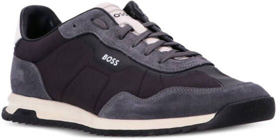 BOSS logo-print low-top sneakers Black