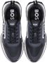 BOSS logo-print mesh sneakers Blue - Thumbnail 4