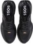 BOSS mesh-embellished low-top sneakers Black - Thumbnail 4