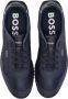 BOSS panelled-design lace-up sneakers Blue - Thumbnail 4