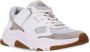 BOSS panelled-design low-top sneakers White - Thumbnail 2