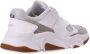 BOSS panelled-design low-top sneakers White - Thumbnail 3