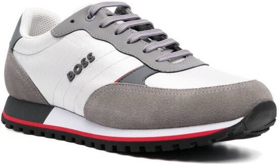 BOSS Parkour Runn logo low-top sneakers Grey