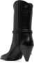 BOSS pointed-toe leather boots Black - Thumbnail 3