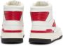 BOSS quilted-panel high-top sneakers White - Thumbnail 3