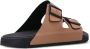 BOSS Surfley Sand double-buckle slides Brown - Thumbnail 4