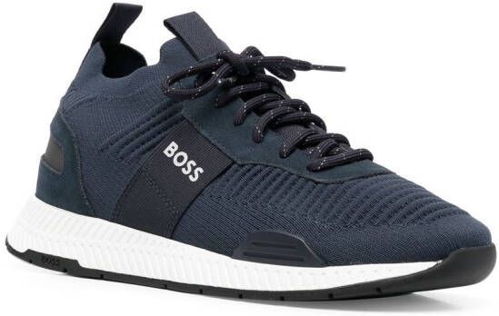 BOSS Titanium_Runn_KNSTA sneakers Blue