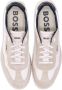 BOSS washed-effect low-top sneakers White - Thumbnail 4