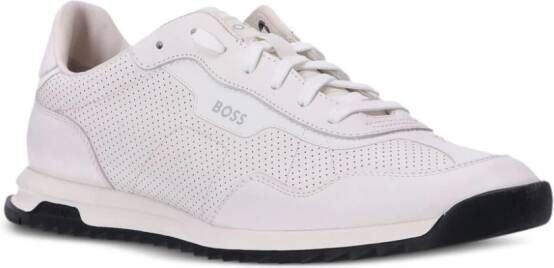 BOSS Zayn leather sneakers White