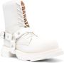 Both Gao leather boots White - Thumbnail 2