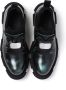 Both logo-plaque lace-up shoes BLACK OXI GREEN - Thumbnail 4